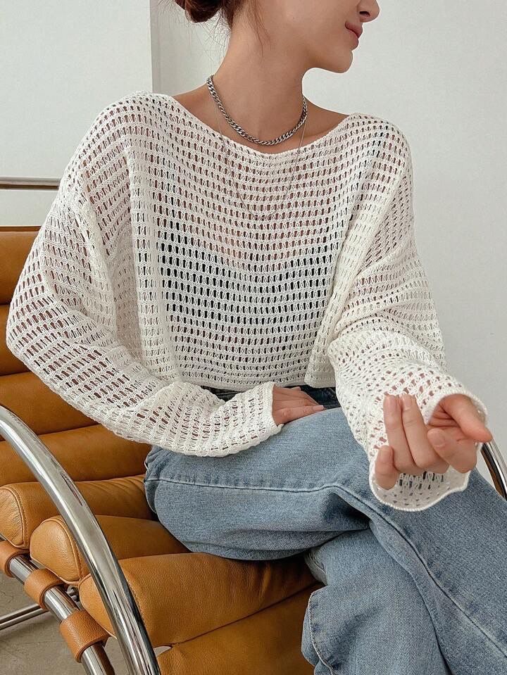 Hollow out Shein Top