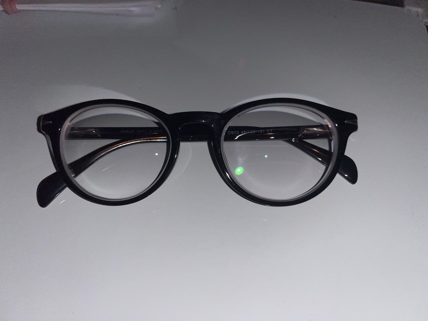 black eyeglasses unisex
