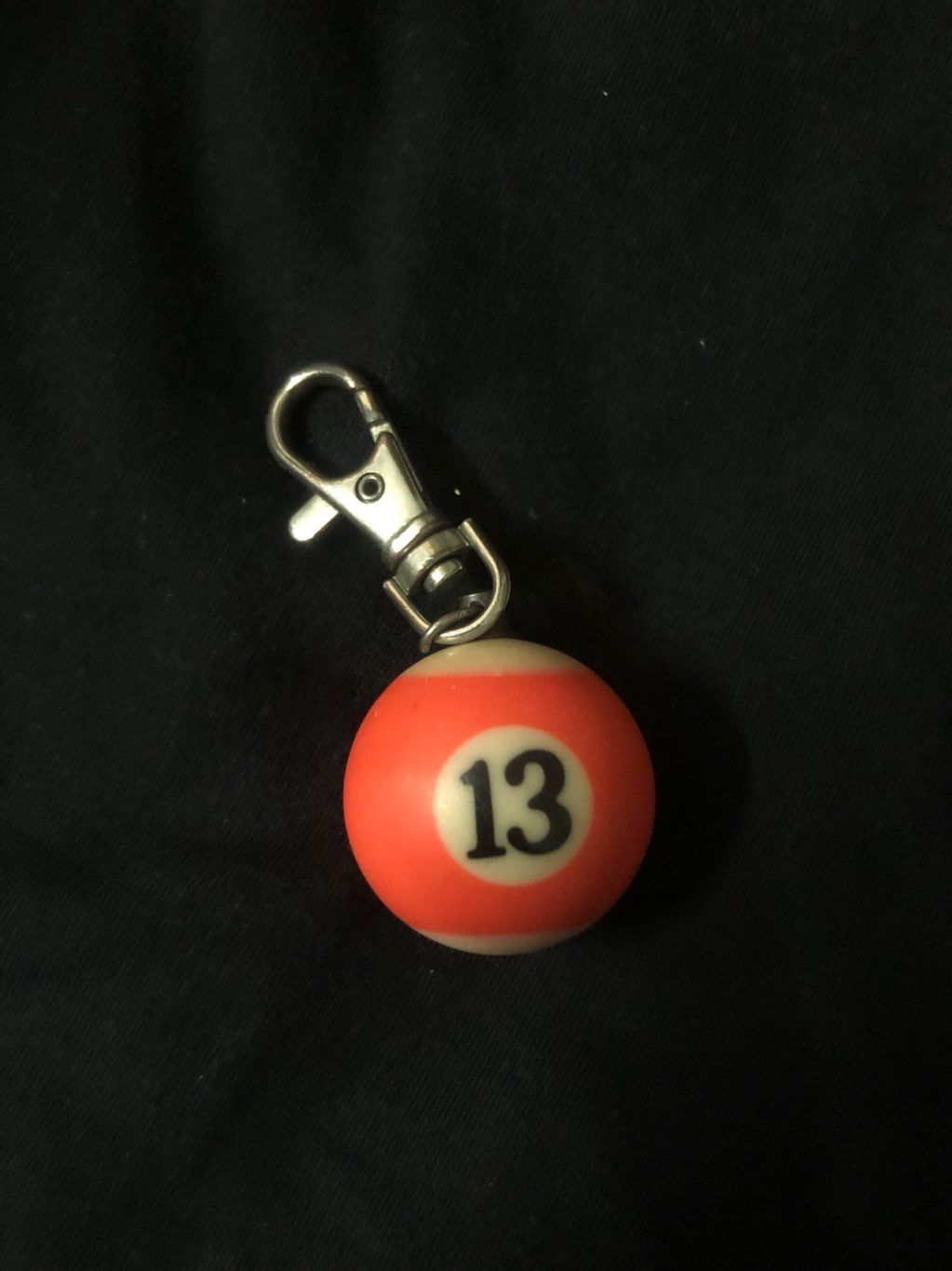 Billiards Keychain