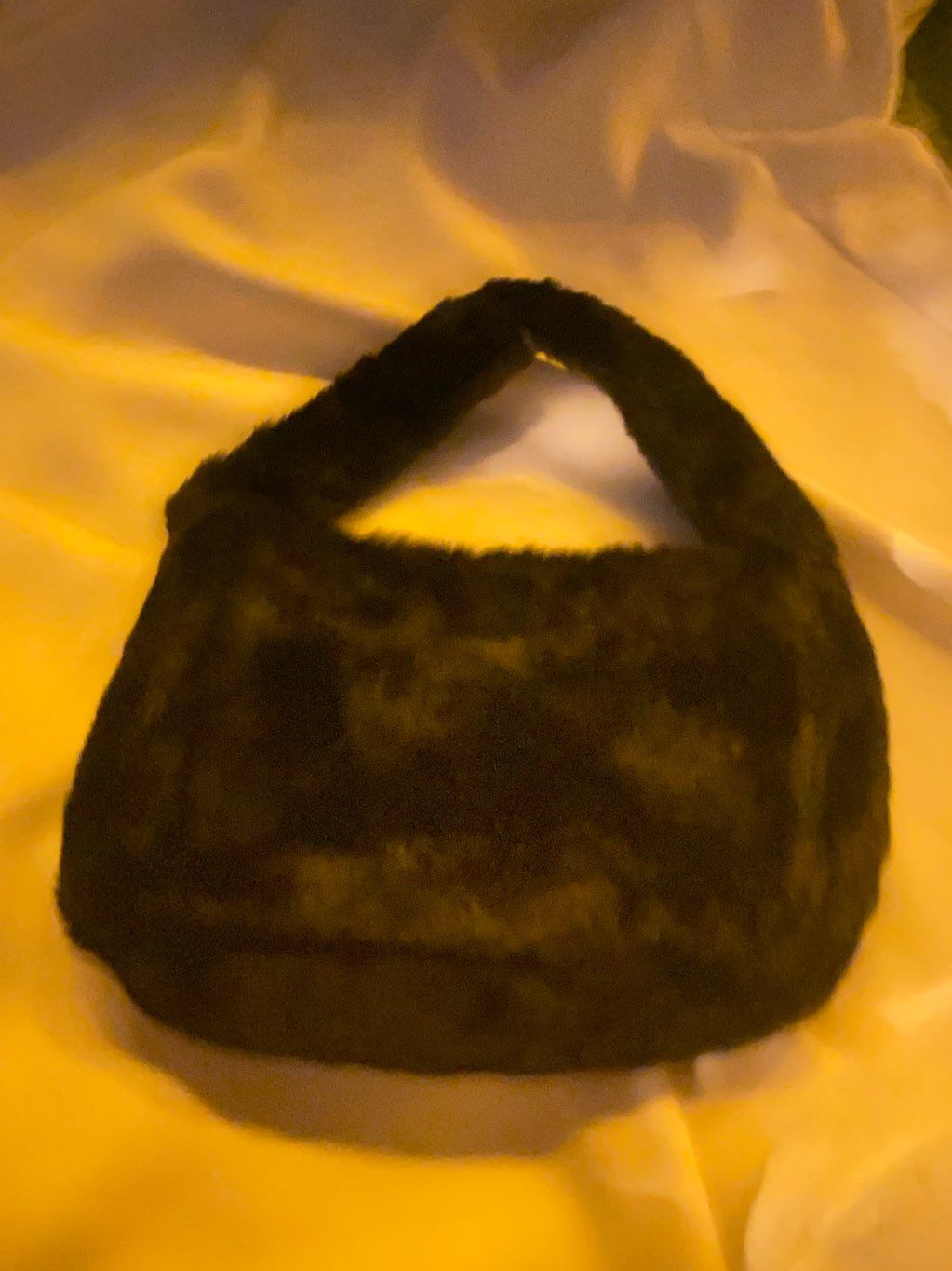 fur bag