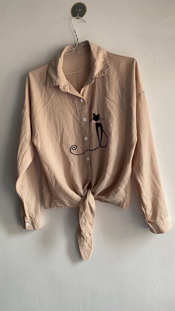 cat blouse
