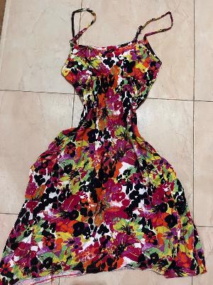 colorful summer dress