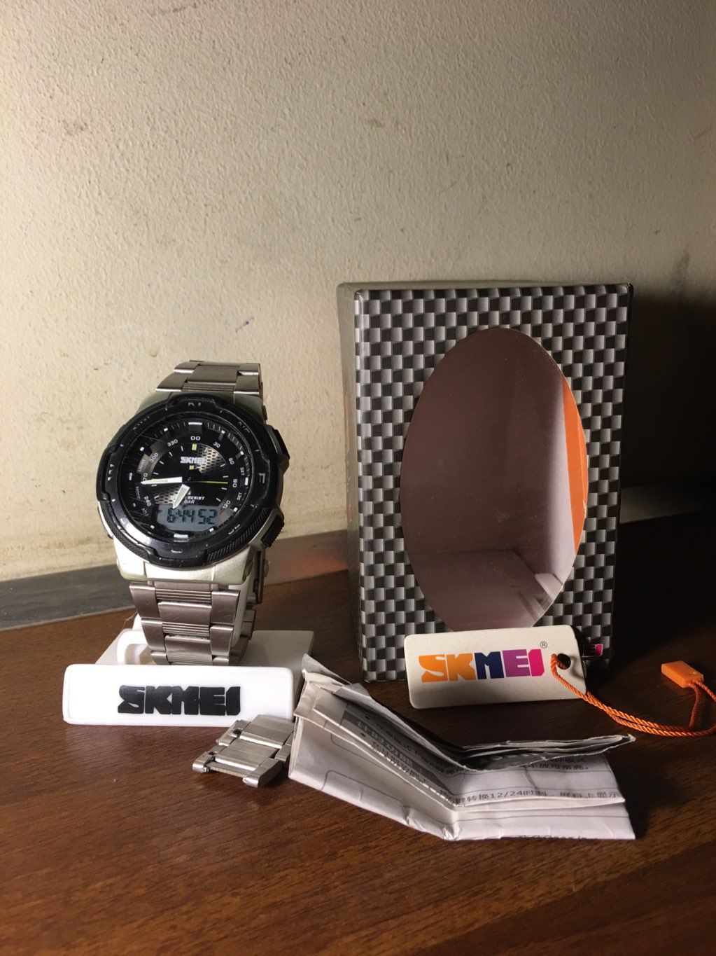 skmei watch stainless steel