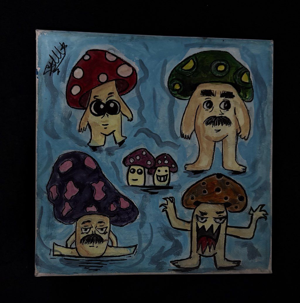 acrylic painting
