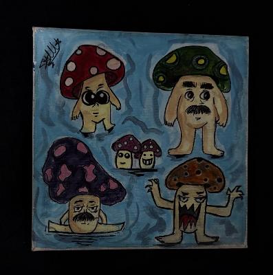 acrylic painting