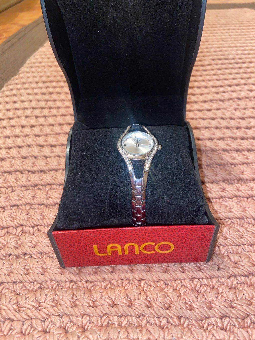 Lanco silver watch