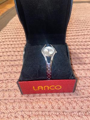 Lanco silver watch
