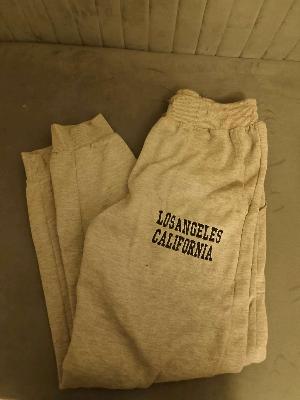 gray sweet pants ( xs)
