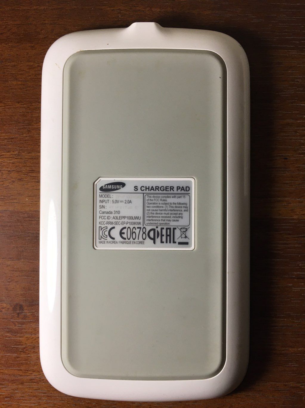 Samsung wireless charger