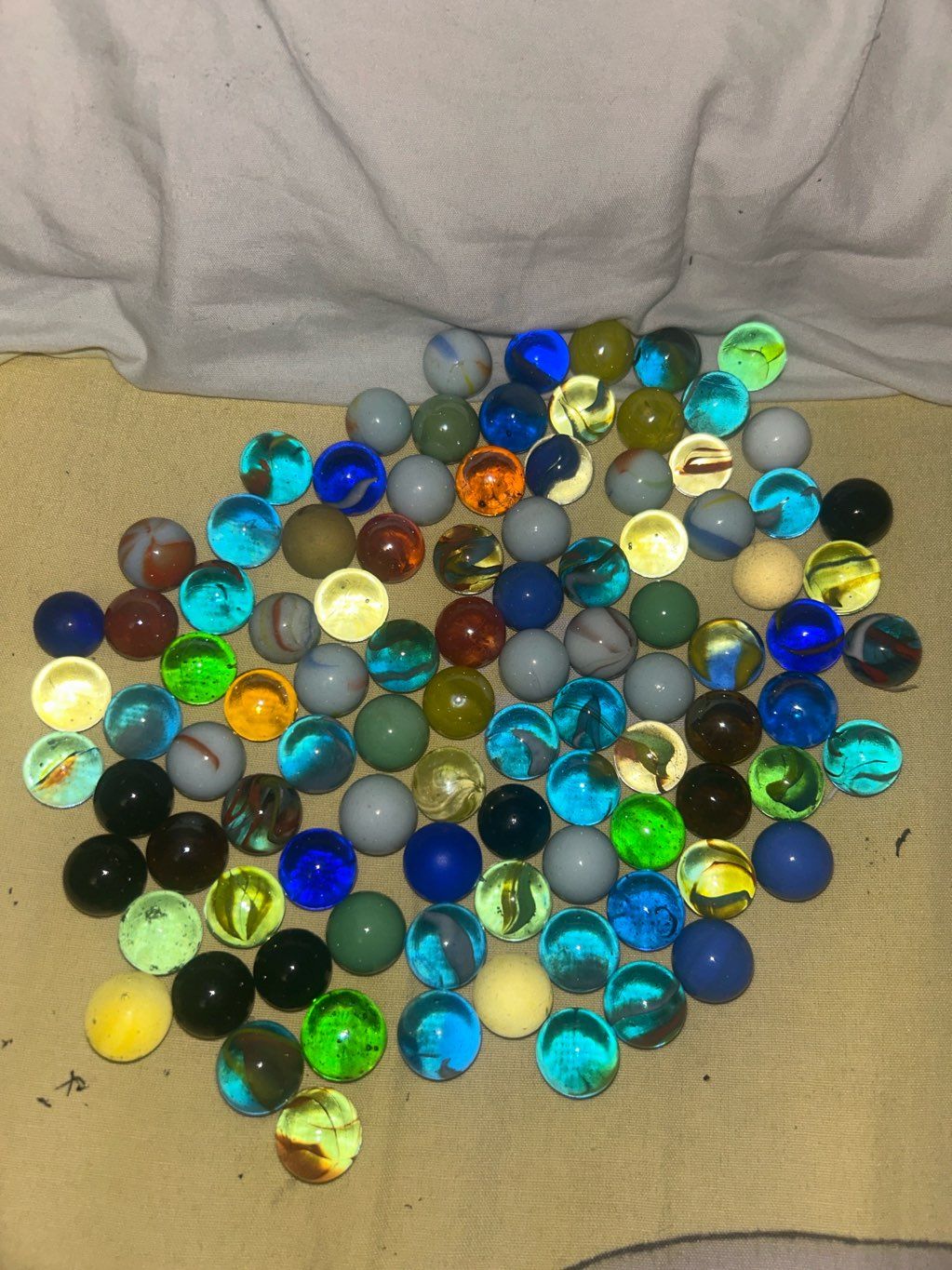 100 marbles