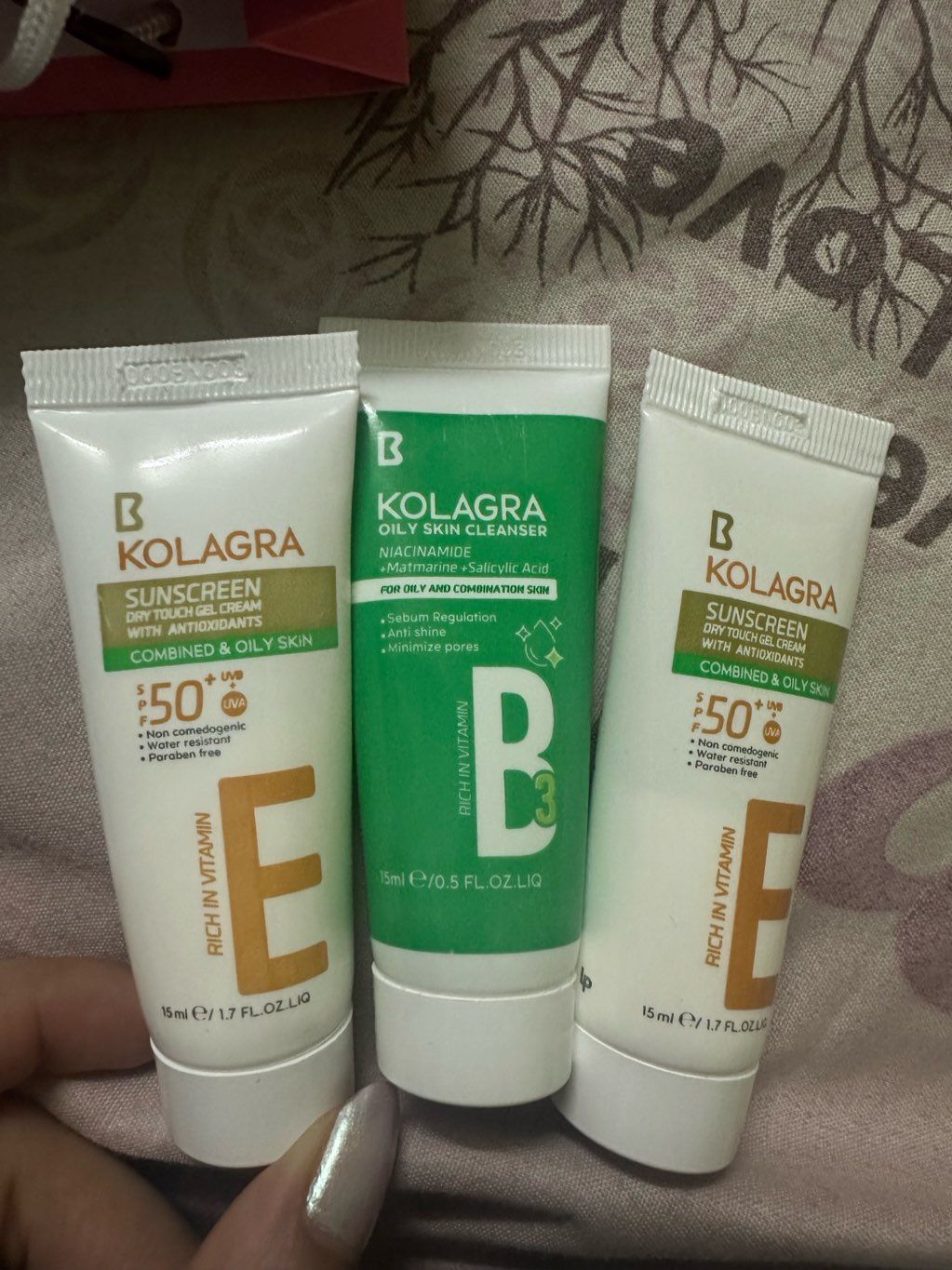 Kolagra cleanser + sunscreen