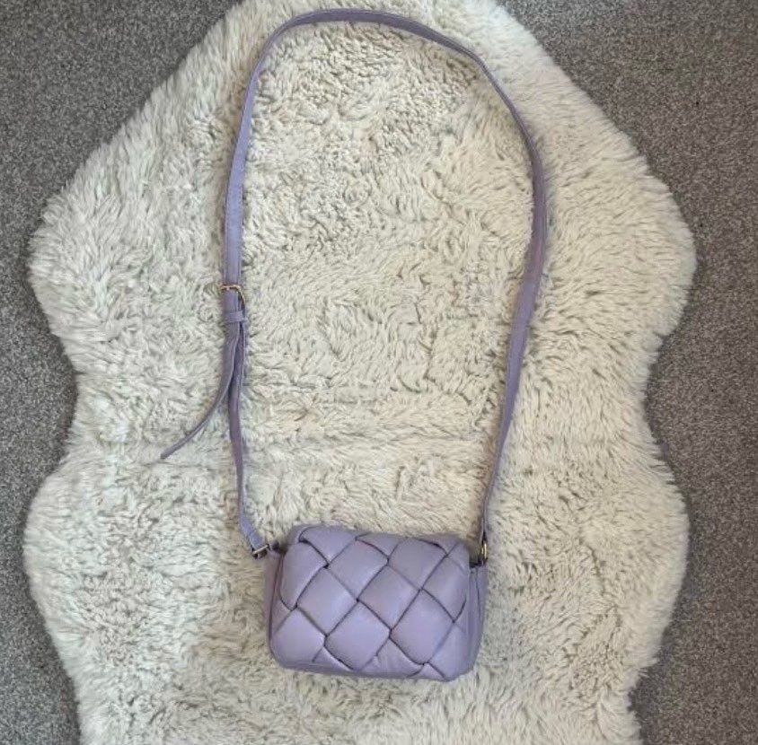 small lilac primark bag