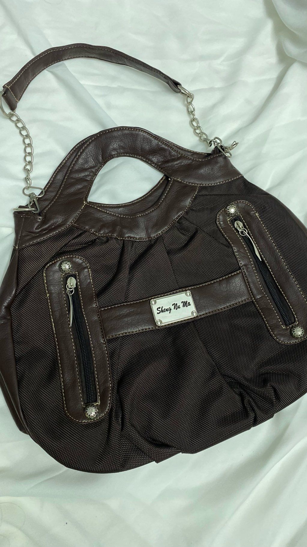 vintage brown bag