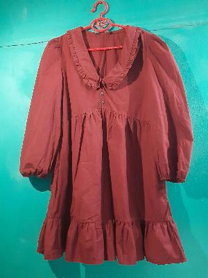 mini dress or tall blouse