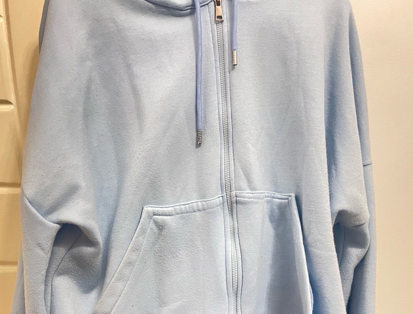 baby blue jacket