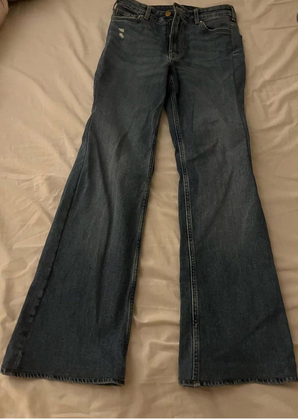 h&m jeans(tailored to be flare