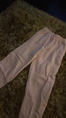 Pink Unisex Baggy Sweatpants