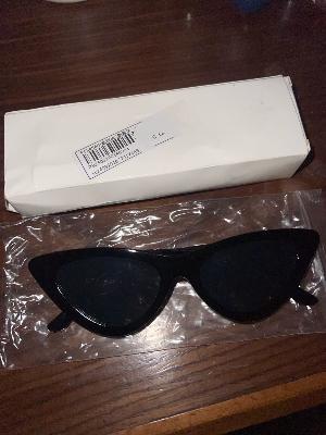 black sunglasses