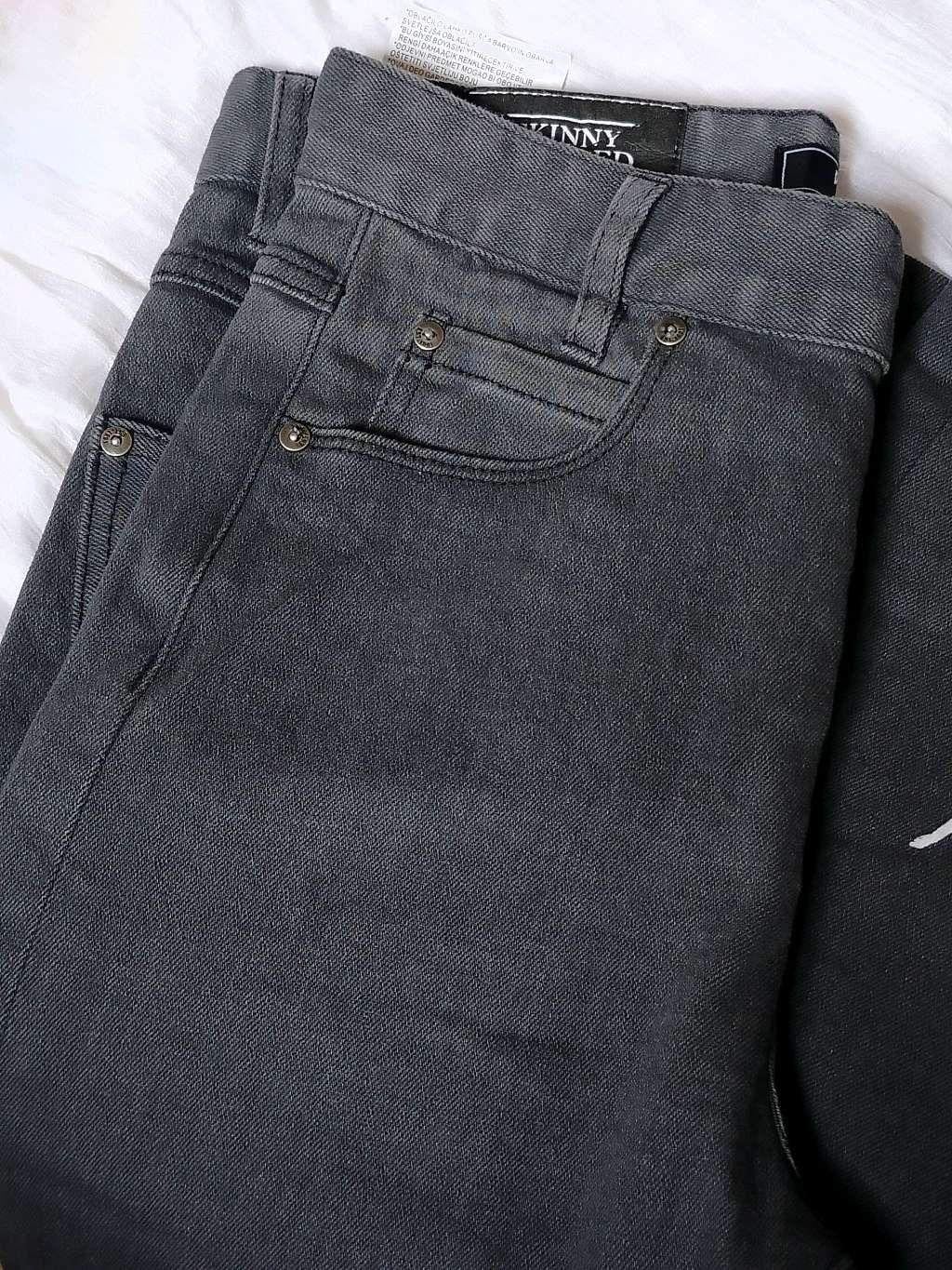 Gray pants skinny
