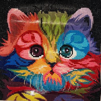 Diamond painting - Cat