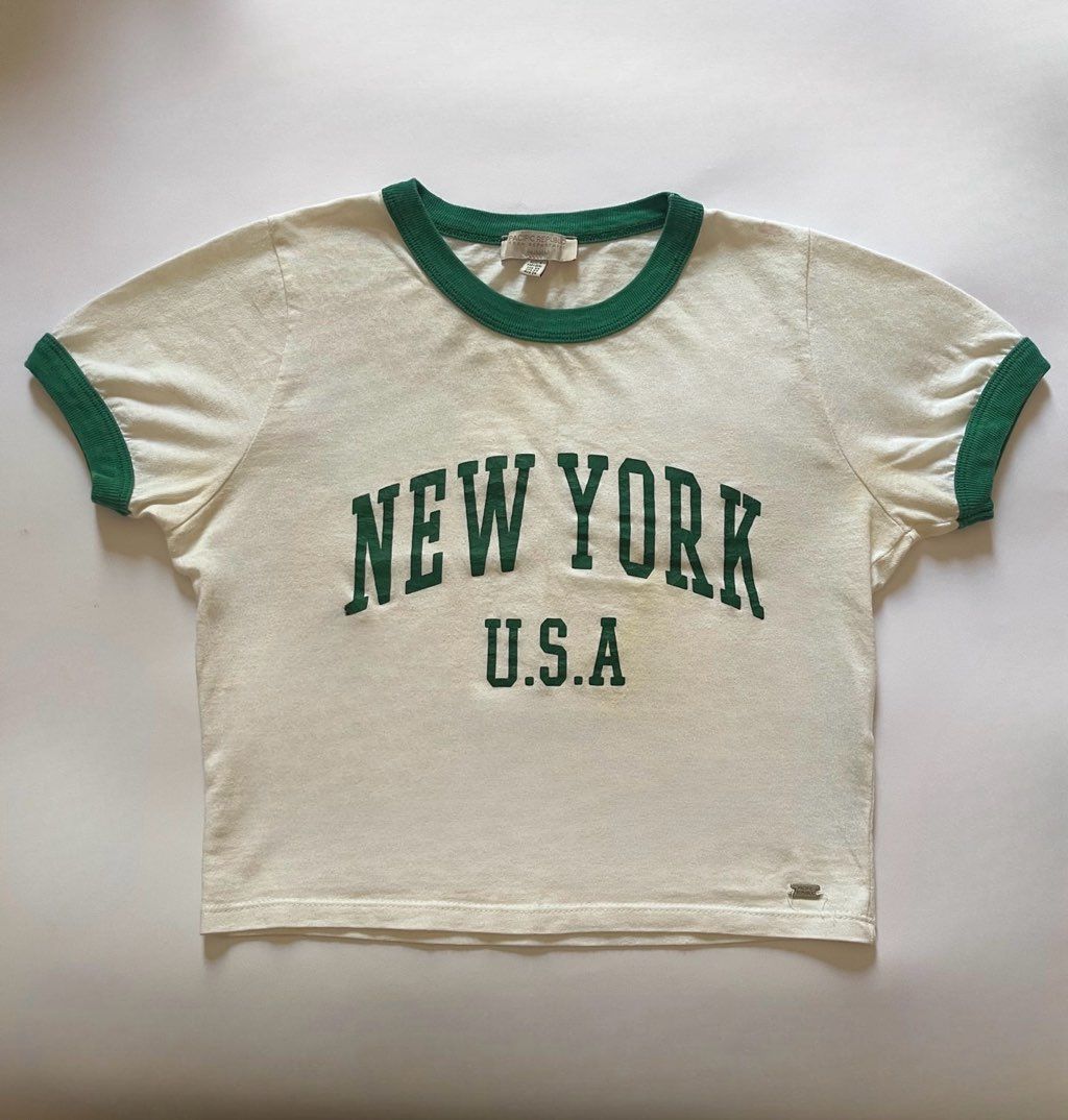 Pull&Bear New York Crop Top