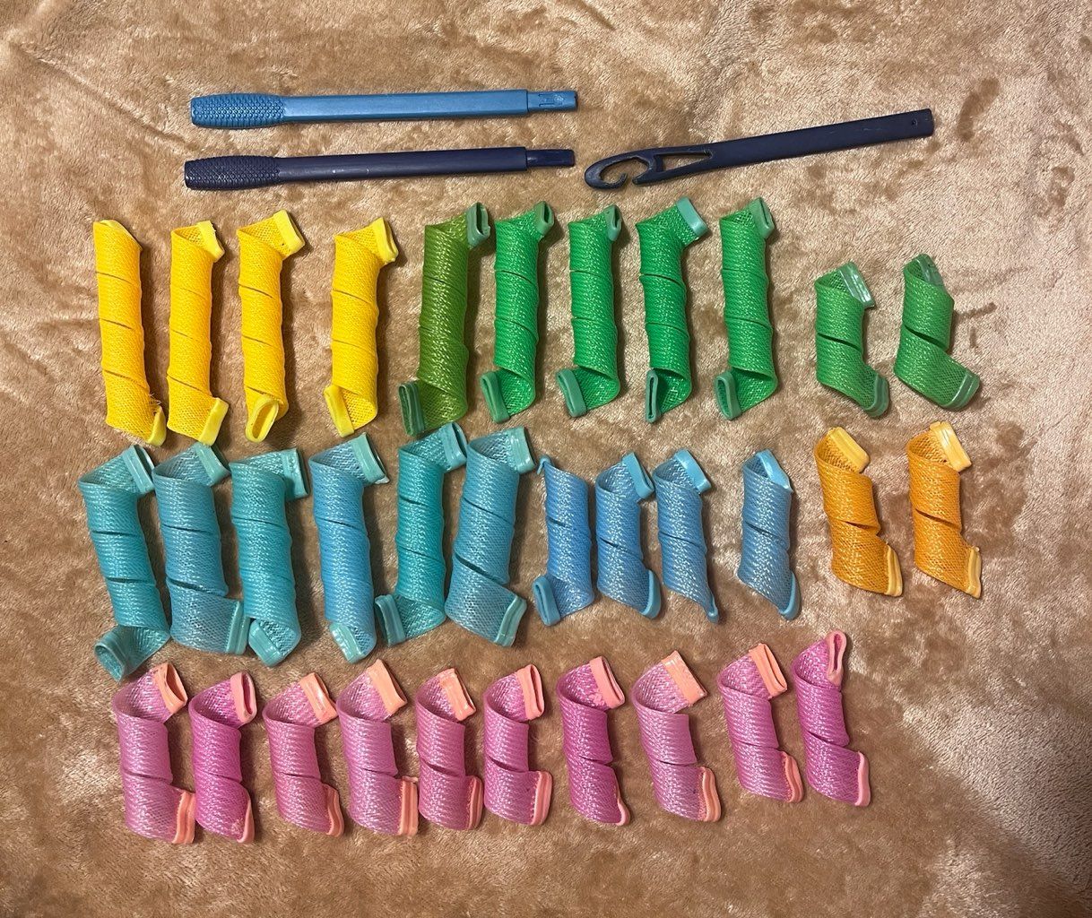 Heatless Hair Curlers Kit 36pc