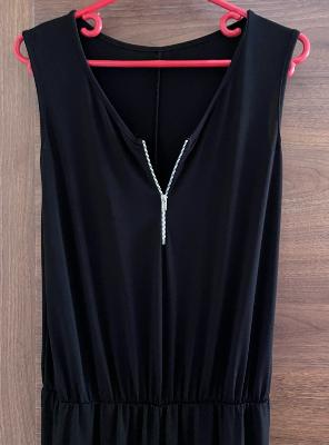 Black Zip-Up Jumpsuit