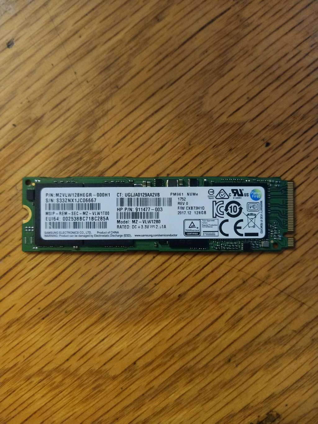 SSD NVMe M.[hidden] GB