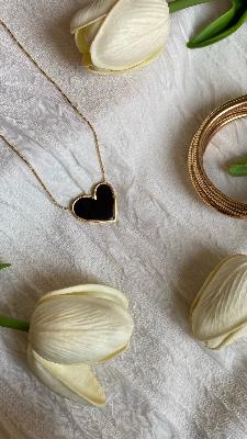 Big heart necklace