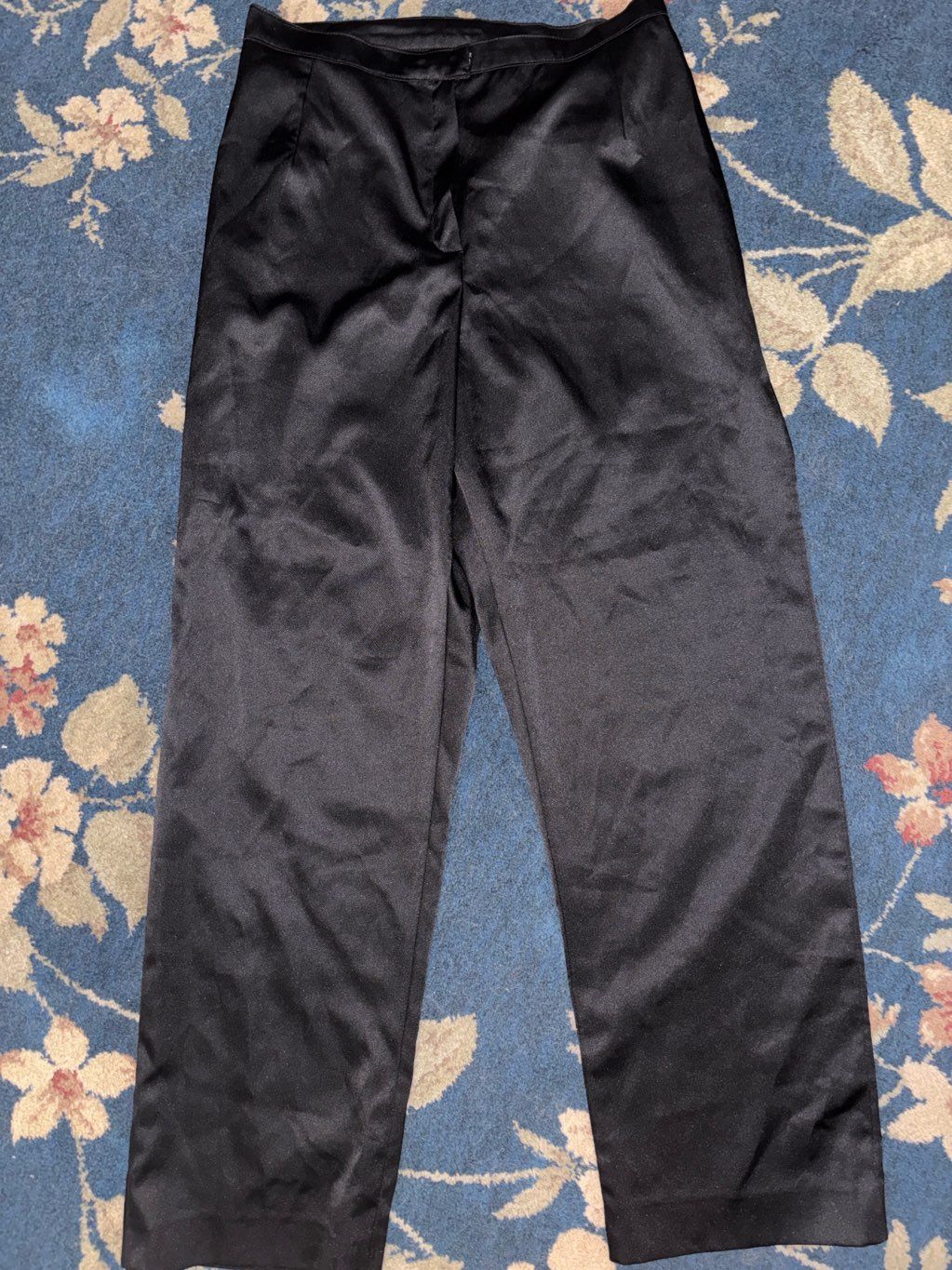 vintage satin pants