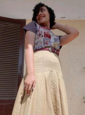 sleeveless M blouse
