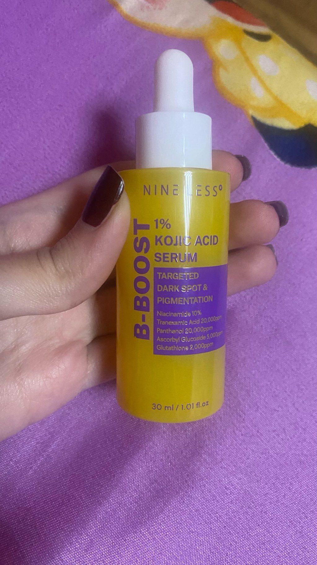 Kojic acid nineless