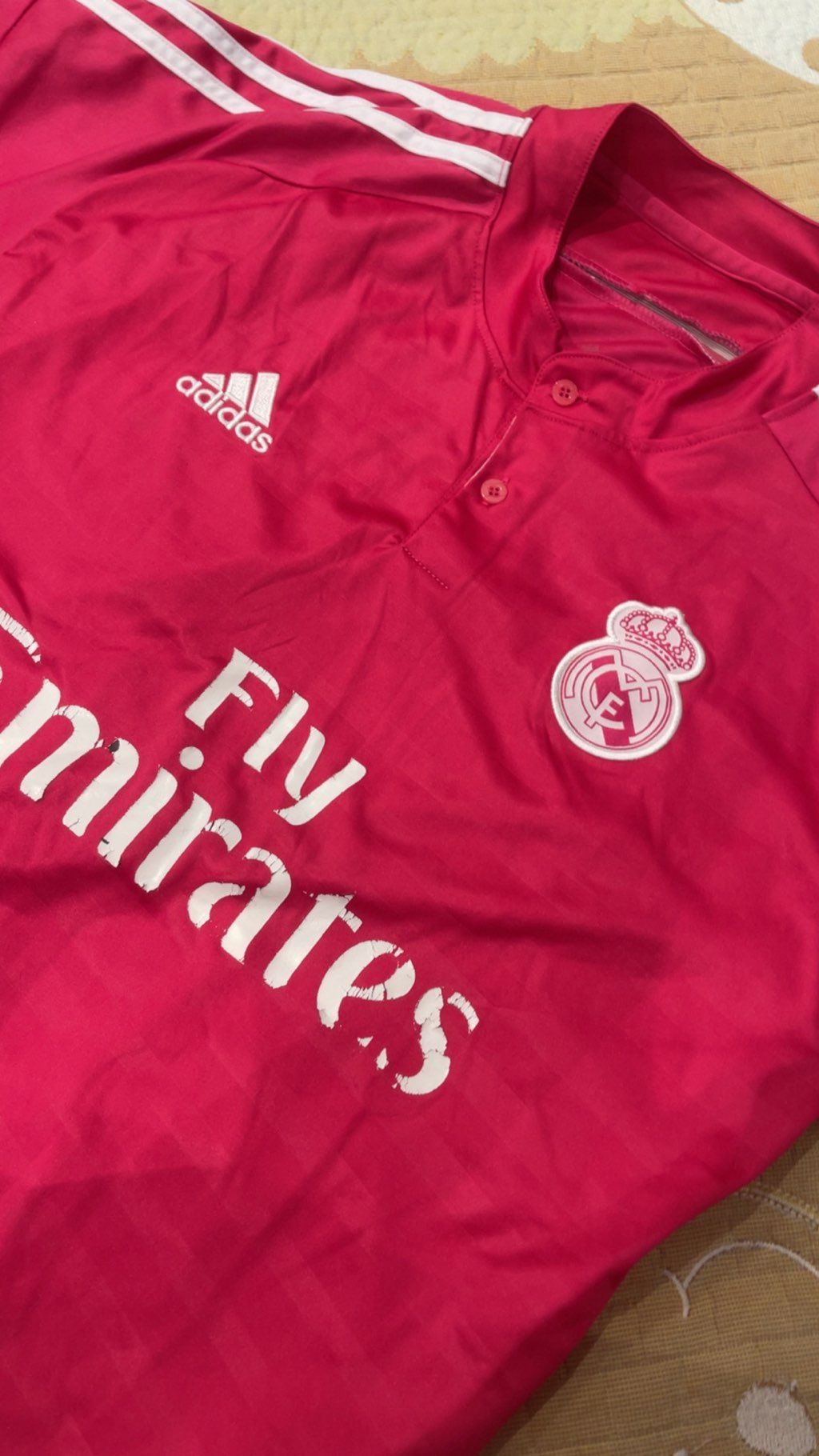 Real madrid pink jersey