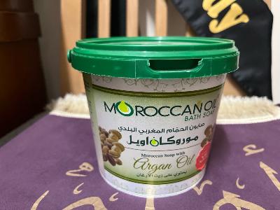 morocan oil bath soap