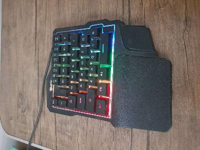 One-Handed Gaming RGB Keyboard
