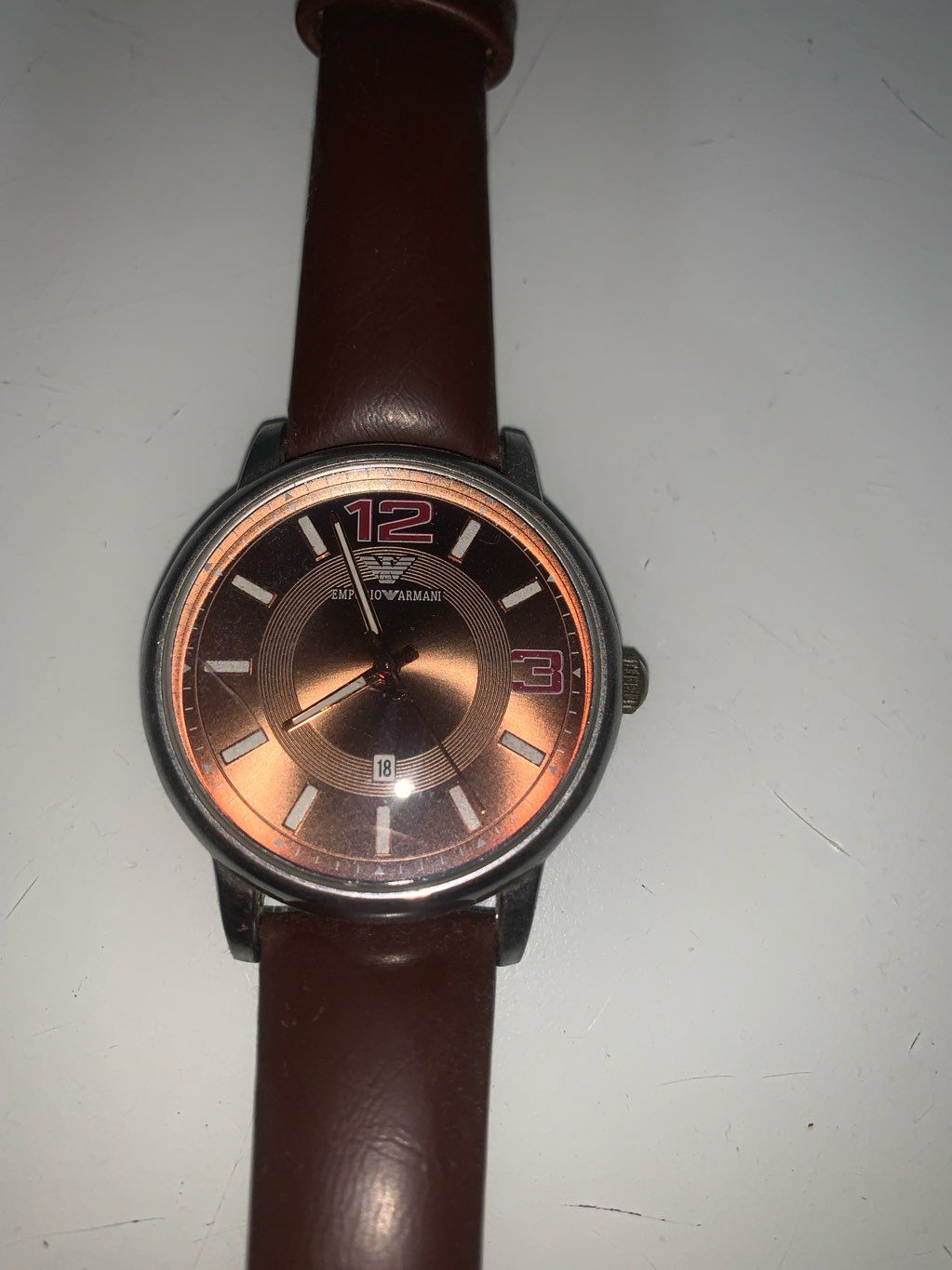 emporio armani watch