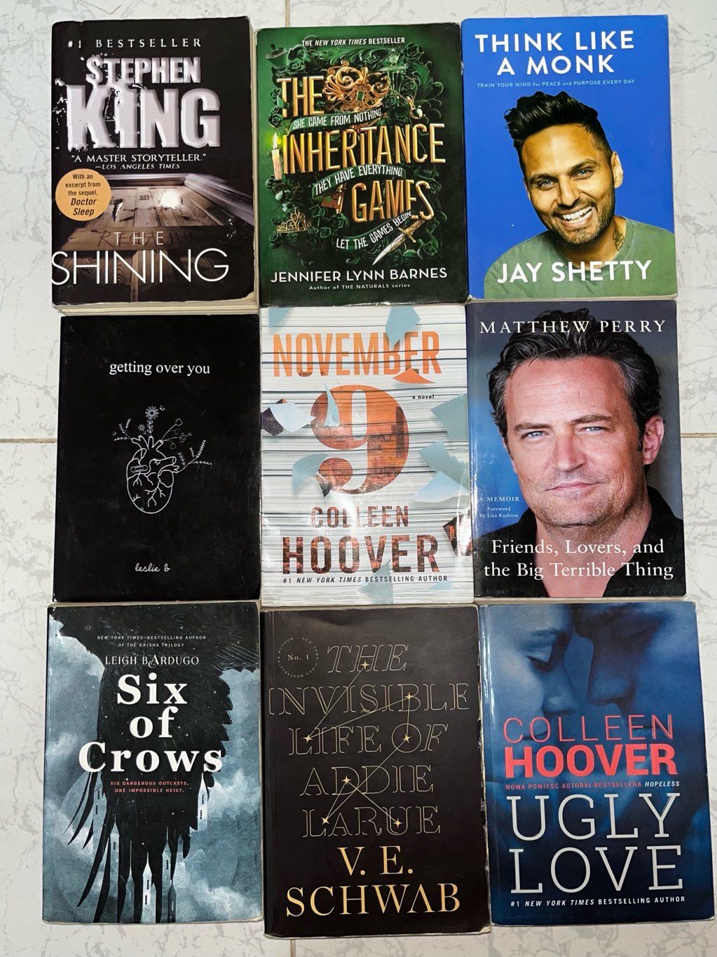 My books collection