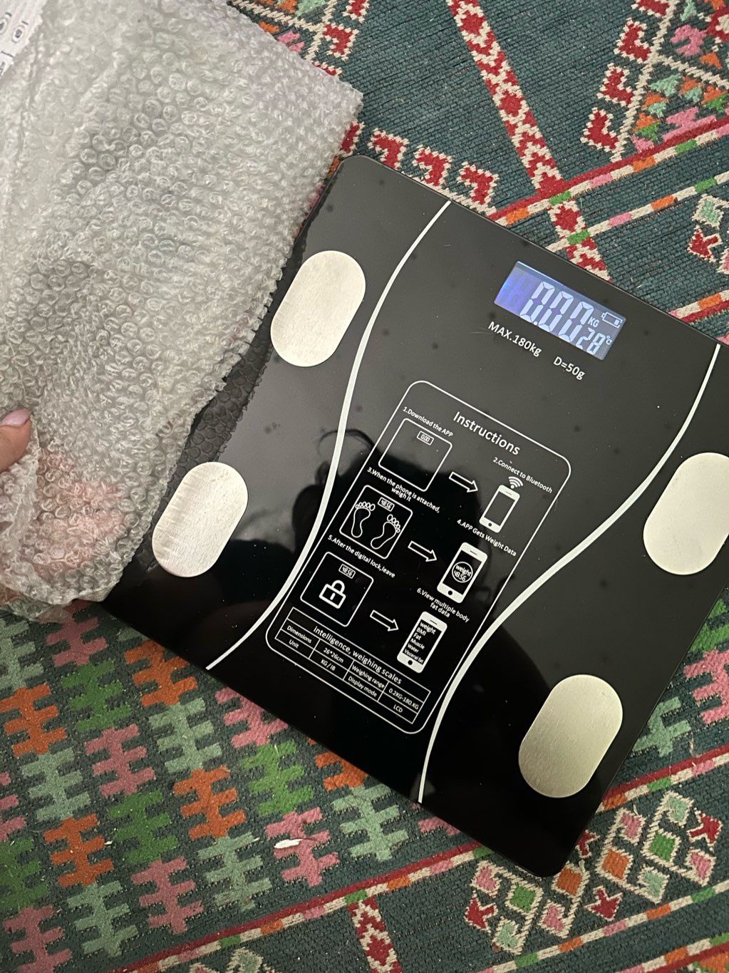 Digital body weigh scale