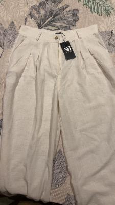 Pure linen Tailored Pants