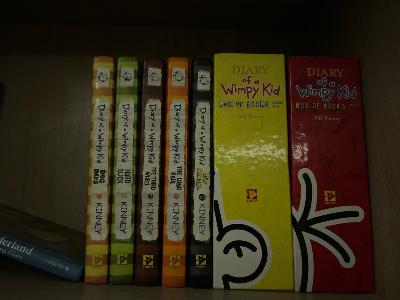 diary of a wimpykid books 1-10