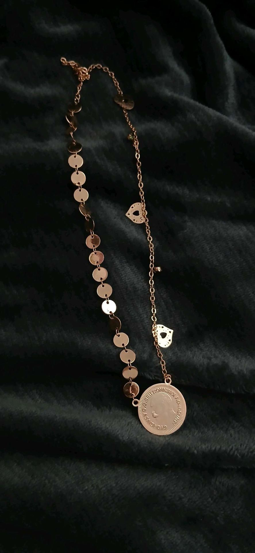 coin necklace