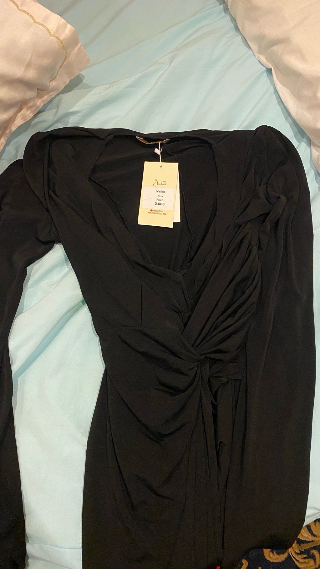 black dress