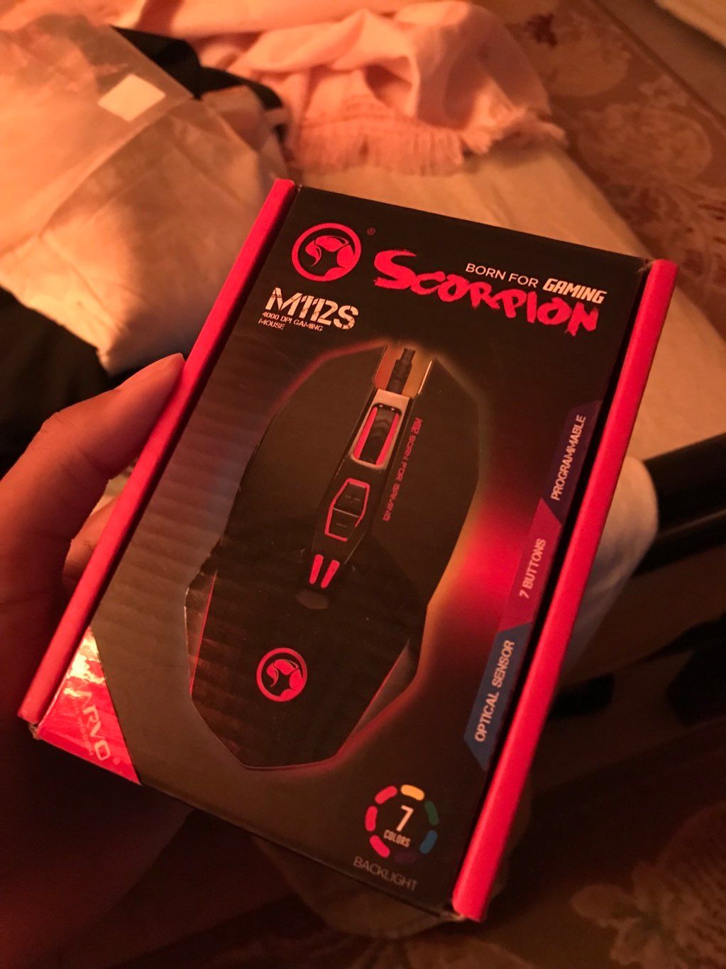 marvo scorpion gaming mouse
