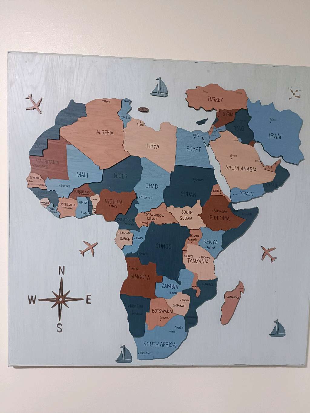 MEA Map