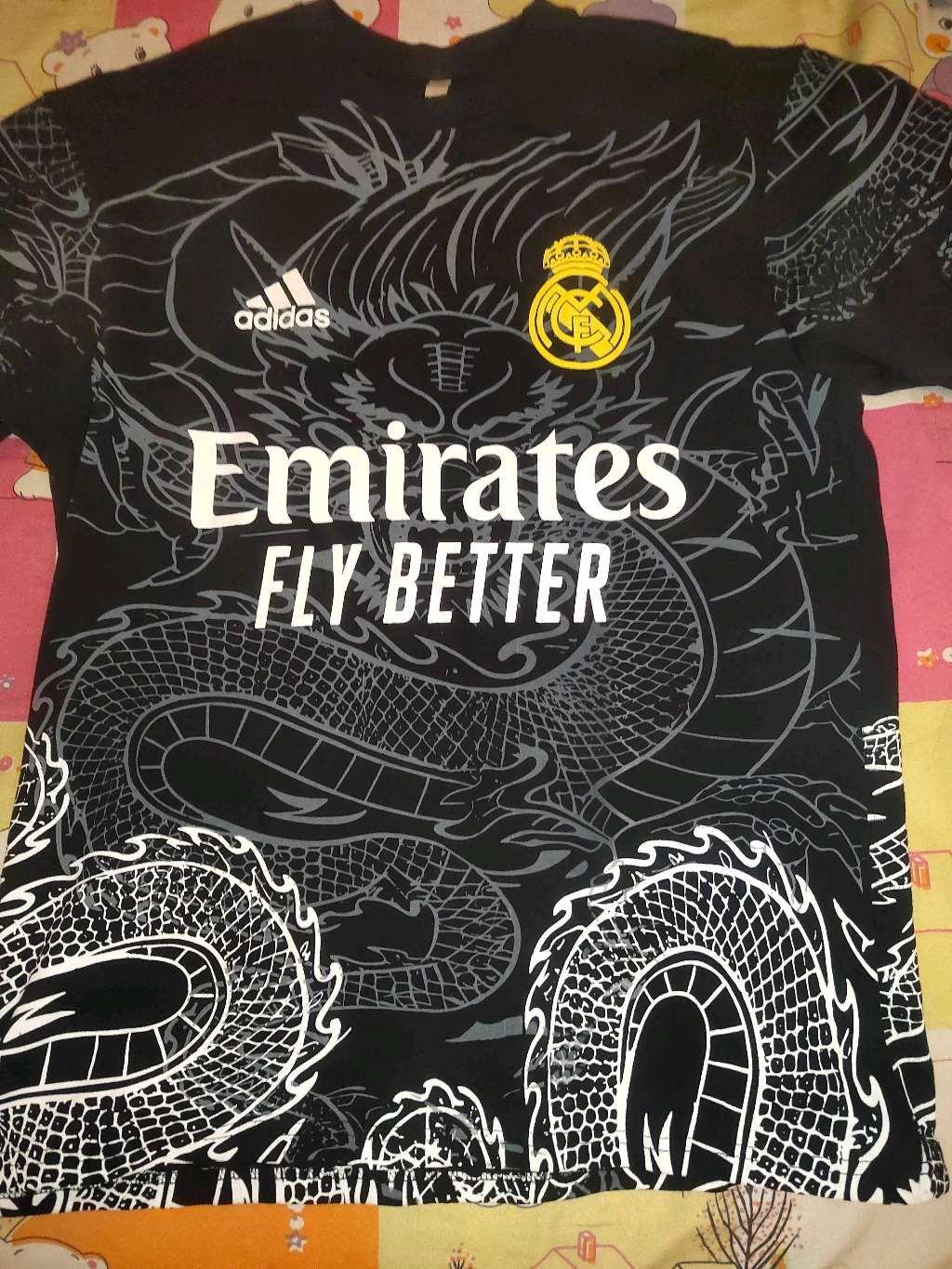 real Madrid Emirates tshirt