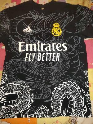 real Madrid Emirates tshirt