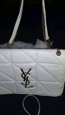 Ysl  white big bag for women