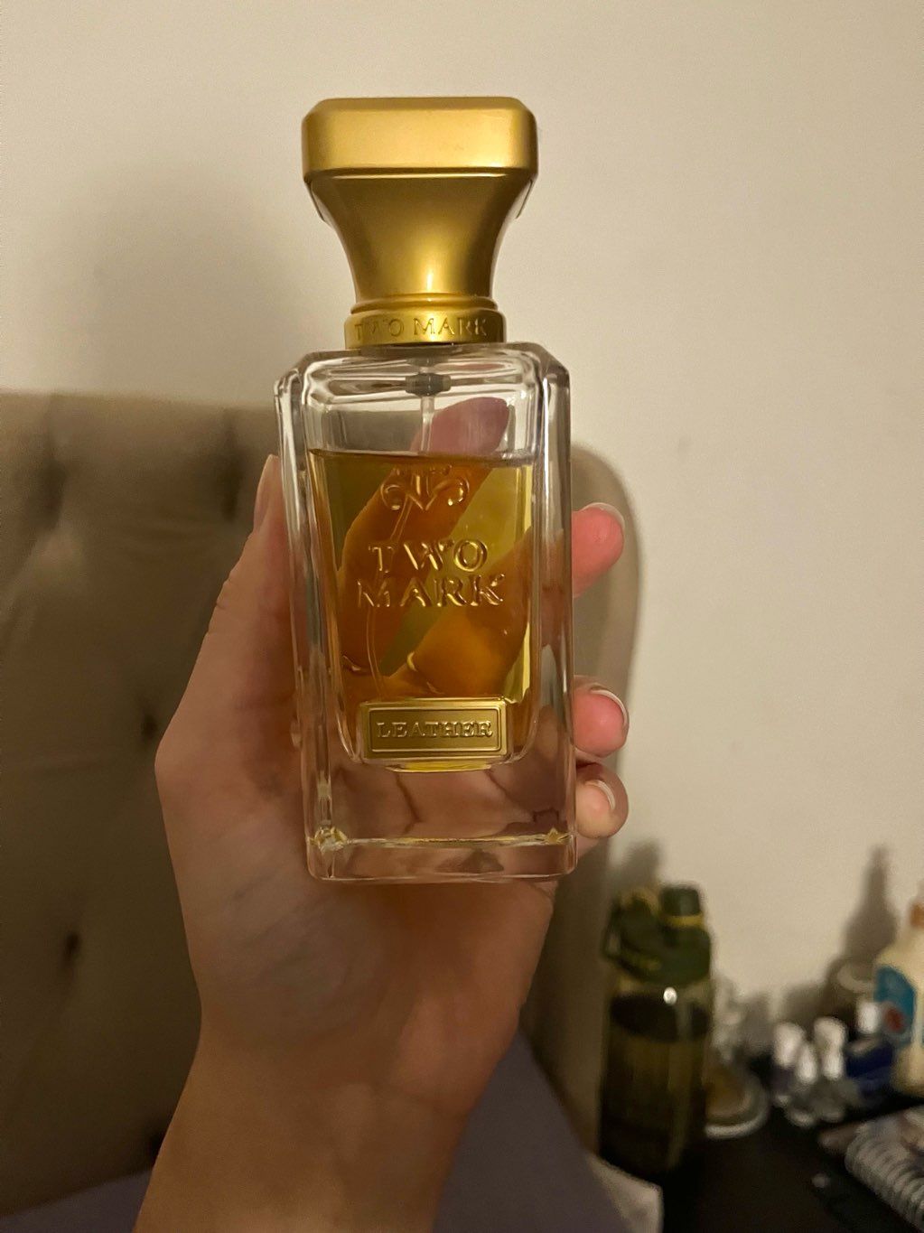 two mark leather perfume