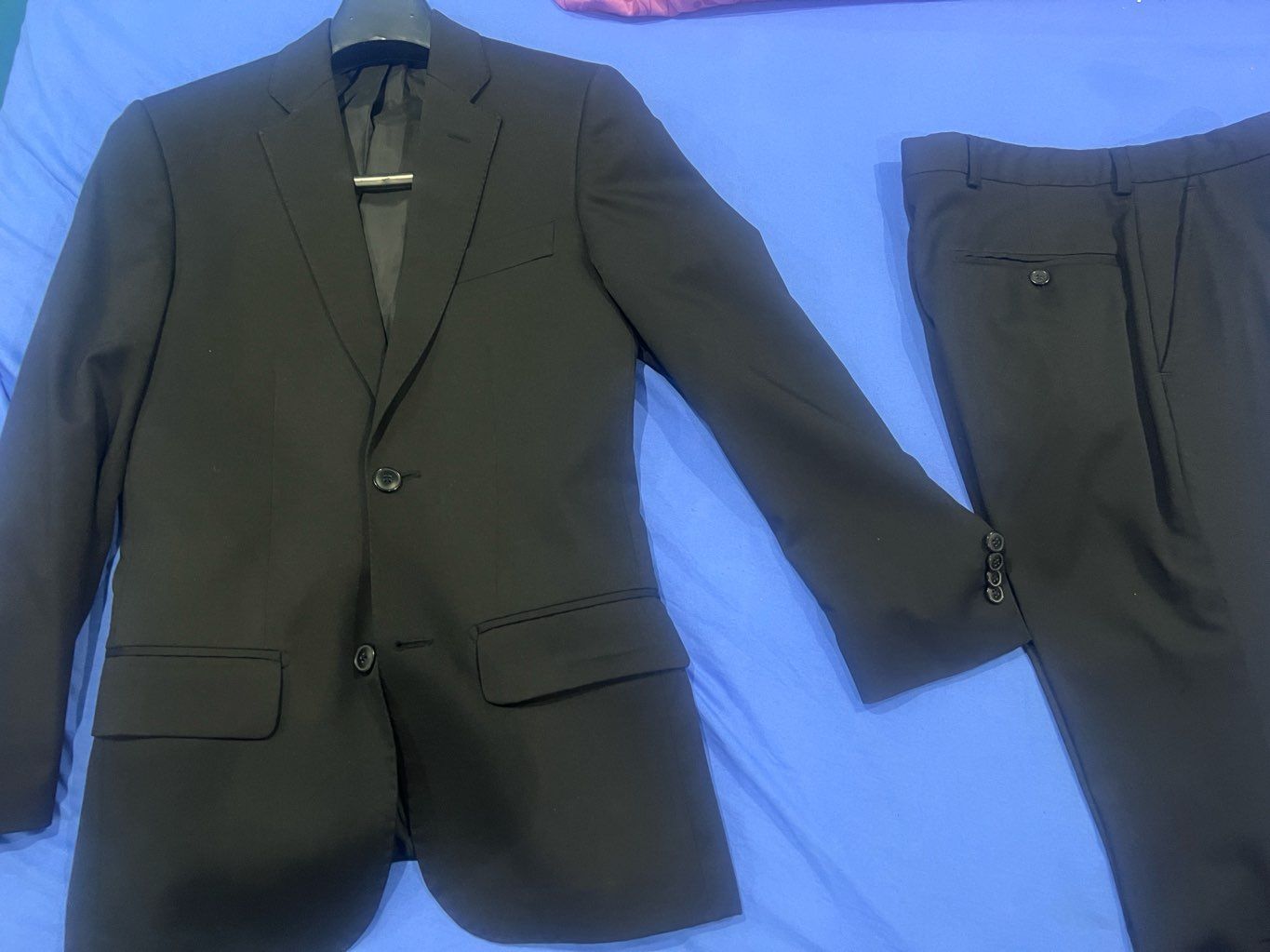 black suit