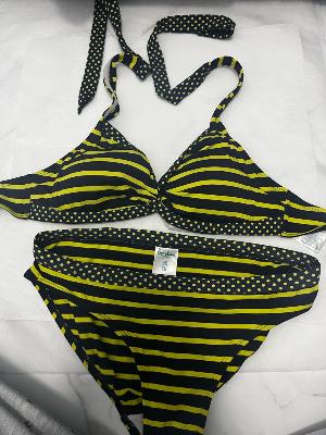 swim wear yellow and black